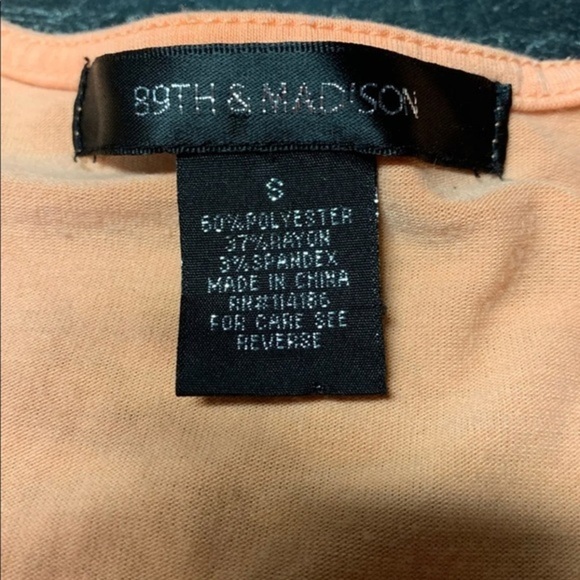 Orange & Silver Studded Tank Top - Picture 4 of 4